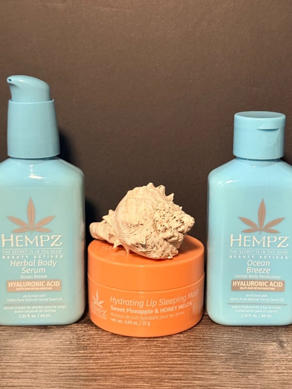NEW Hempz Ocean Breeze Body Care Set